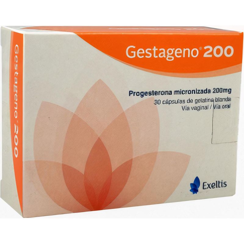 Gestageno--Progesterona-200Mg-X-30Cap-Ex