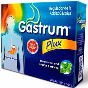 Gastrum Plus (Famotidina) Menta X 10Sachets 10 Ml