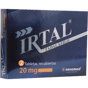 Irtal (Tadalafilo) 20Mg X 2Tab.Recub.Nm