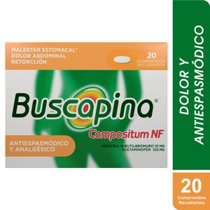 Buscapina Nf Compositum 325/10Mg 20Tab