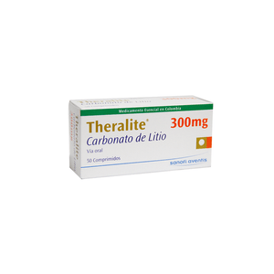 Theralite (Carb.Litio) 300Mg X 50Comp.Sn