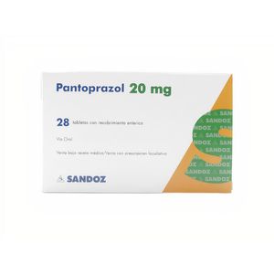 Pantoprazol 20Mg 28Tab Gastrorresistente