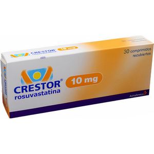 Crestor 10Mg (Rosuvastatina)X 30Tab Az