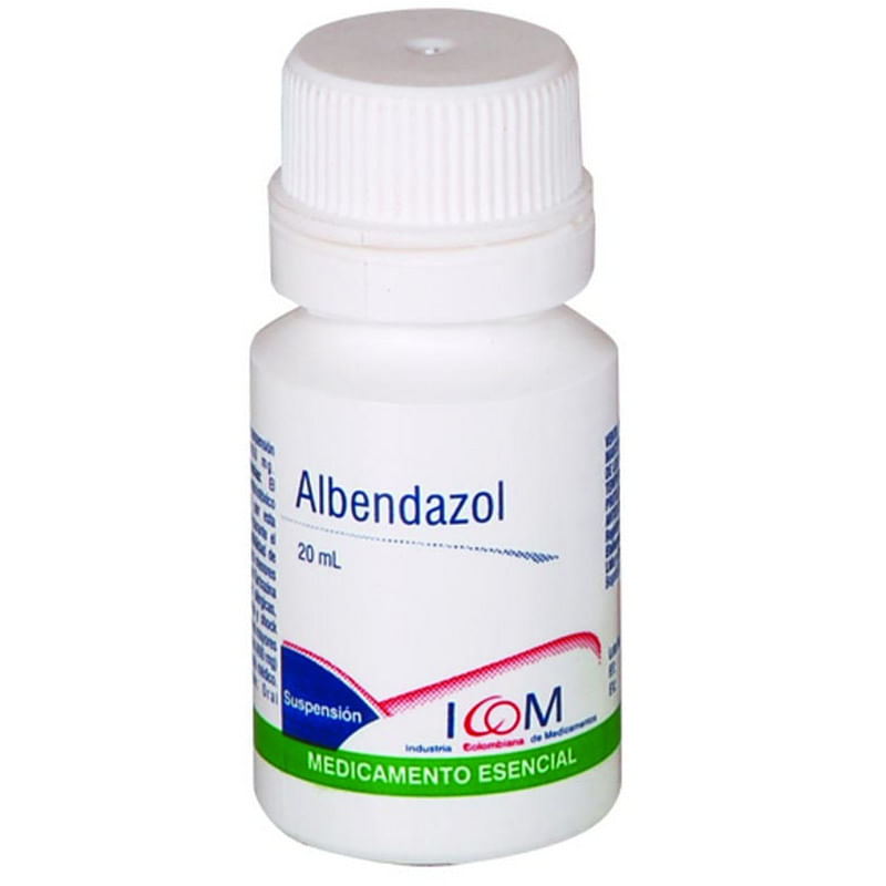 Albendazol-100Mg-5Ml-Susp.-20-Ml-Icom