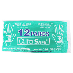 Guantes Medicos 6 1/2 X 12Pares At