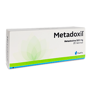 Metadoxil (Metadoxina) 500 Mg 20 Tab