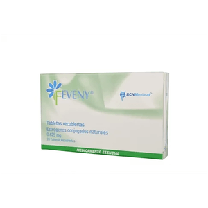 Feveny 0.625 Mg (Estrogenos) X 28 Tbs