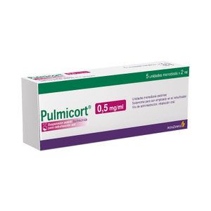 Pulmicort 0.5 Mg/Ml (Budesonida) 5 Amp 2Ml Suspension