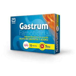 Gastrum (Famotidina) 10 Mg X 12 Tabletas