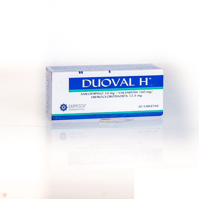 Duoval-H-10Mg-160Mg-12.5Mg-X-30Tab.Gp