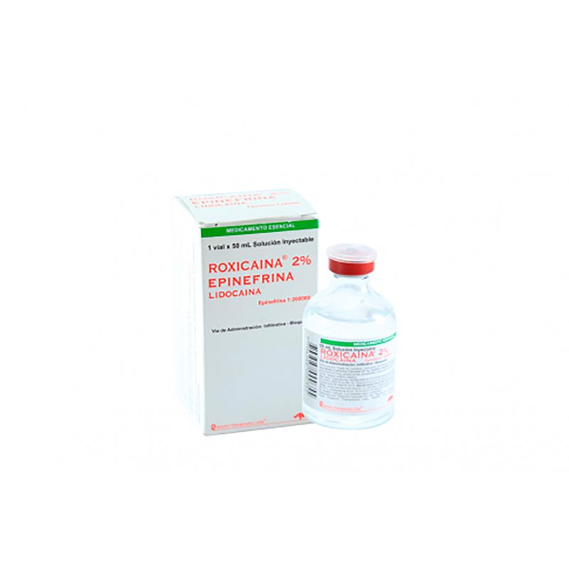 Roxicaina-2--Epinefrina--Lidocaina--X-50Ml-Rs