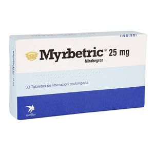 Myrbetric (Mirabegron) 25Mg X 30 Tab