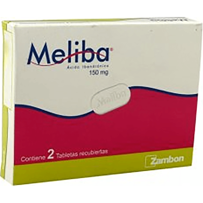 Meliba--A.Ibandronico--150Mg-X-2Tab