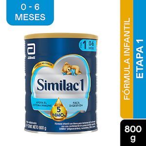 Similac 1 5Hmos Tarro X 800 Gr
