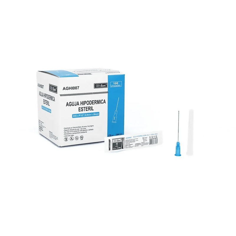 Aguja-Hipodermica-Alfa-23Gx1-1-2-100-Und