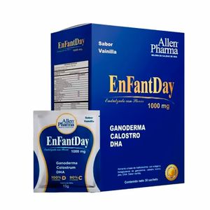 Enfantday Sabor A Vainilla X 1000 Mg Ganoderma Calostro Dha X 30 Sachets