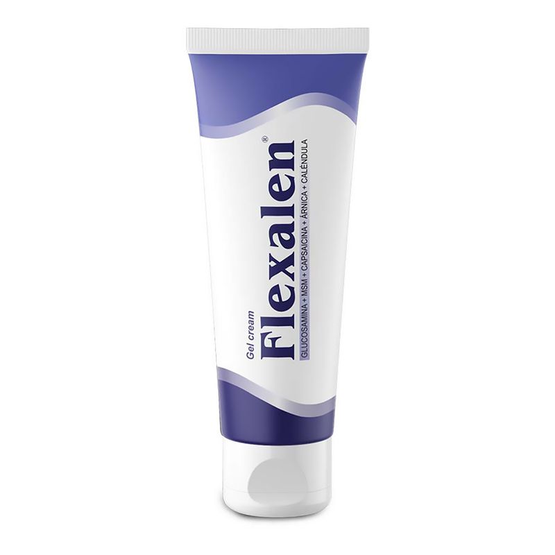 Flexalen-Gel-Cream-Glucosamina-Msm-Capsaicina-Arnica-Calendula-X-80-G-
