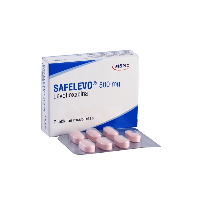 Safelevo-500Mg--Levofloxacino--X-7Tab-Msn