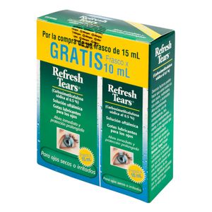 Refresh Tears (Carboximetilcelulosa) 15+10Ml.All