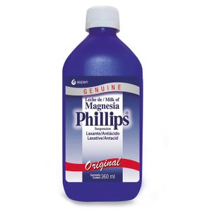 Leche De Magnesia Phillips (Hidro-Mag) X 360Ml.Asp