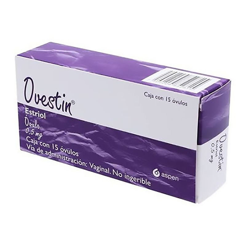 Ovestin-0.5Mg--Estriol--X-15Ovulos-Vag.Asp