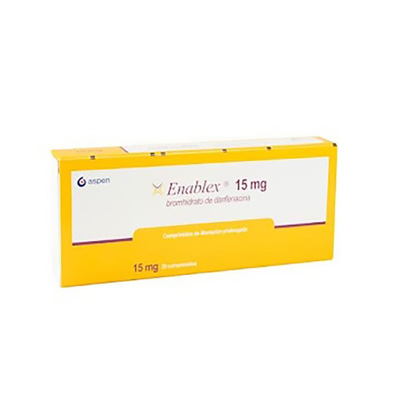 Enablex--Bromhidrato-Darifenacina--X-15-Mg-28-Tbs-