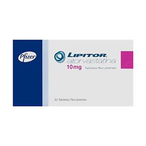 Lipitor (Atorvastatina) 10Mg X 30Tab Pf