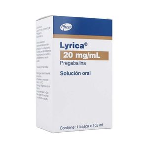 Lyrica (Pregabalina) Sol.Oral X 20Mg/Ml-1Frasco.105Ml.Pf
