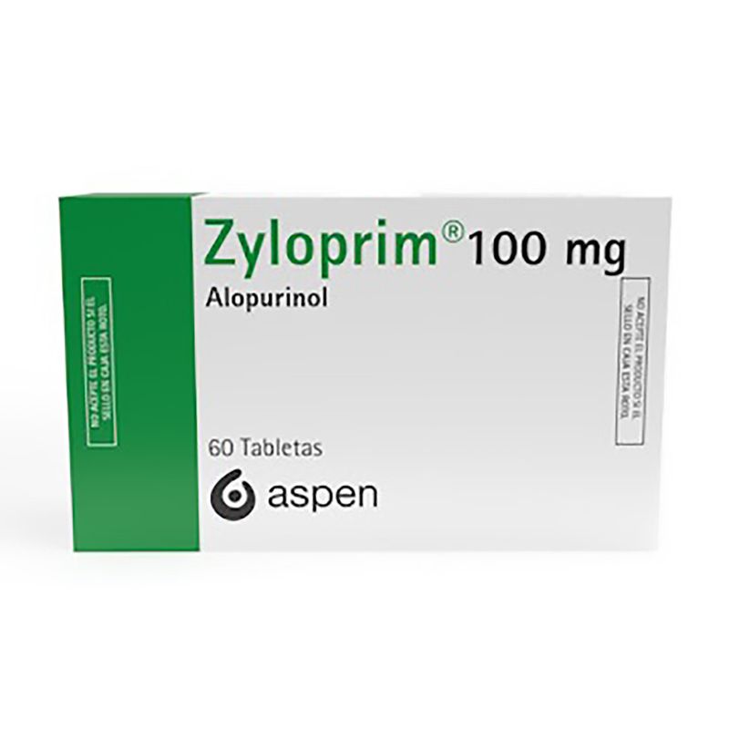 Zyloprim--Alopurinol--100-Mg-X-60-Tabs