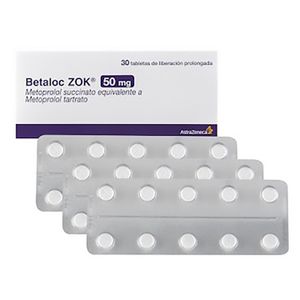 Betaloc Zok 50Mg (Metoprolol) X 30Tab Az