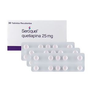 Seroquel 25Mg (Quetiapina) X 30Tab.Az
