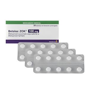 Betaloc Zok 100Mg (Metoprolol) X 30Tab Az