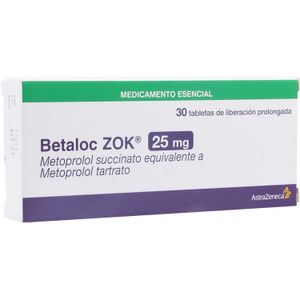 Betaloc Zok 25Mg (Metoprolol) X 30Tab Az
