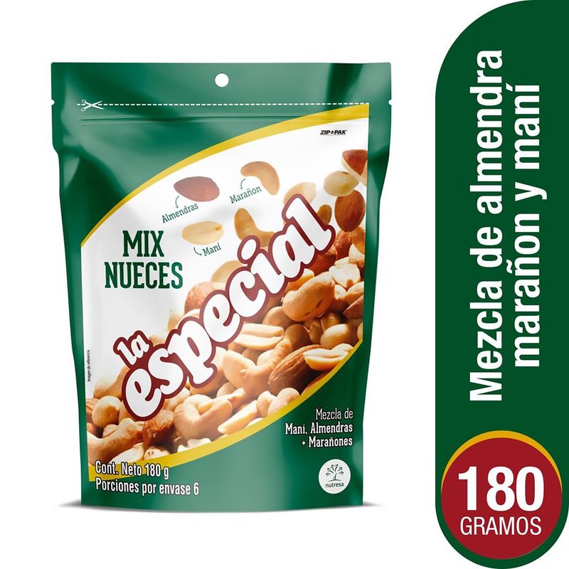 La-Especial-Mix-Nueces-X-180-G--Almendras--Maranon-Y-Mani---