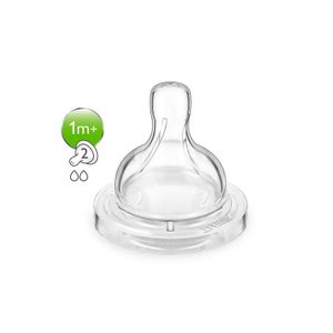 Tetina Anti Colico Flujo Lento 2 Orificio + 2 Und