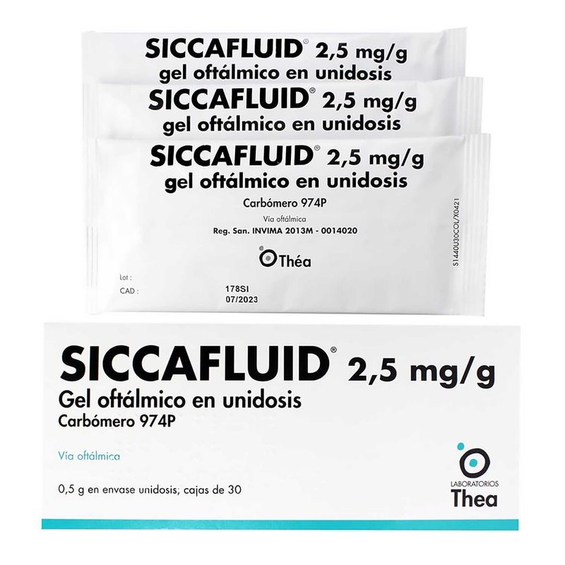 Siccafluid--Carbomero--2.5Mg-G-Gel-Oftx-30Uni-Qd