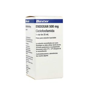 Endoxan  500Mg (Ciclofosfamida) 1Vial X 25Ml Baxter
