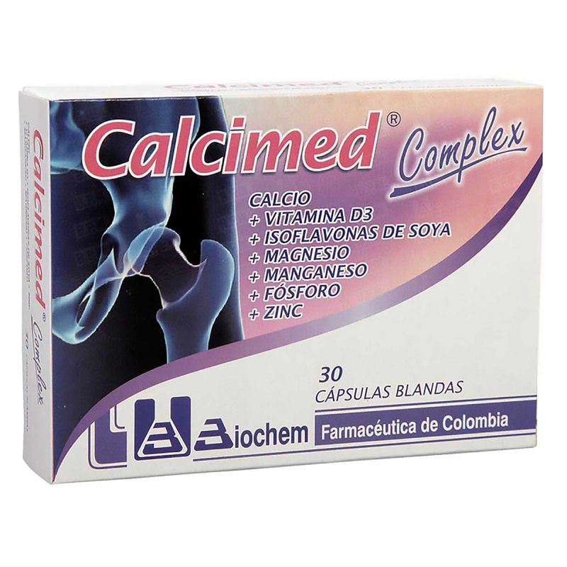 Calcimed-Complex--Calcio-Vitam--X-30-Capsulas-Bf