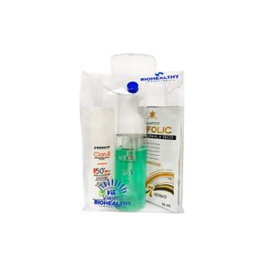 Kit Viajero Clarus Gel+Xelar Facial X 50 Ml + Sache Biofolic