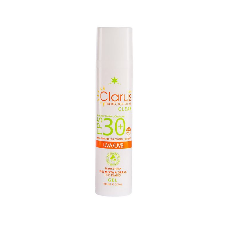 Clarus-Protector-Solar-Clear-Fps30--X-100Ml.Bh