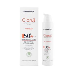 Clarus Gel Protect.Solar Fps50+ Antiedad X 100Gr.Bh