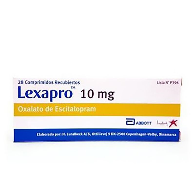 Lexapro--Escitalopram--10Mg-X-28Tab-Lb