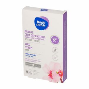 Bandas Cera Depilatoria Rostro Con Aceite De Almendras X 12 + 2
