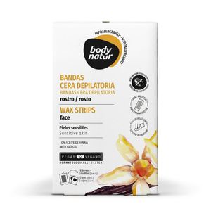 Bandas Cera Depilatoria Rostro Con Aceite De Avena X 12 + 2