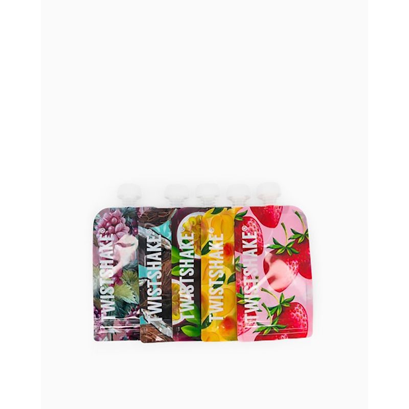 Twistshake-5-Bolsas-Para-Alimentos-220-Ml-Frutales-