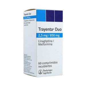 Trayenta Duo (Linag-Metfo)2.5/850Mg X 60Comp.Bi