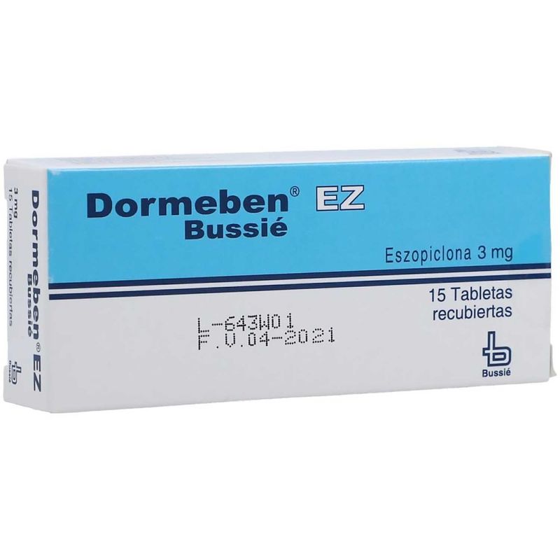 Dormeben-Ez--Ezopiclona--3Mg-X-15Tab.Bss