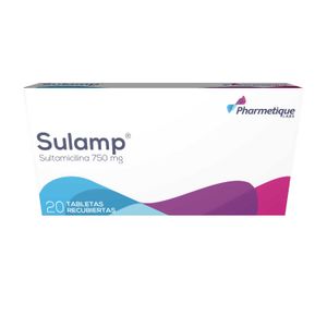 Sulamp 750Mg (Sultamicilina) X 20Tab.Gal