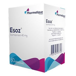 Esoz (Esomeprazol) 40Mg X 60Cap