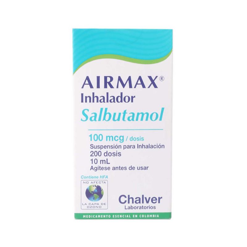 Airmax--Salbutamol--Inh-100Mcg-200Ds.-X-10Ml.Ch